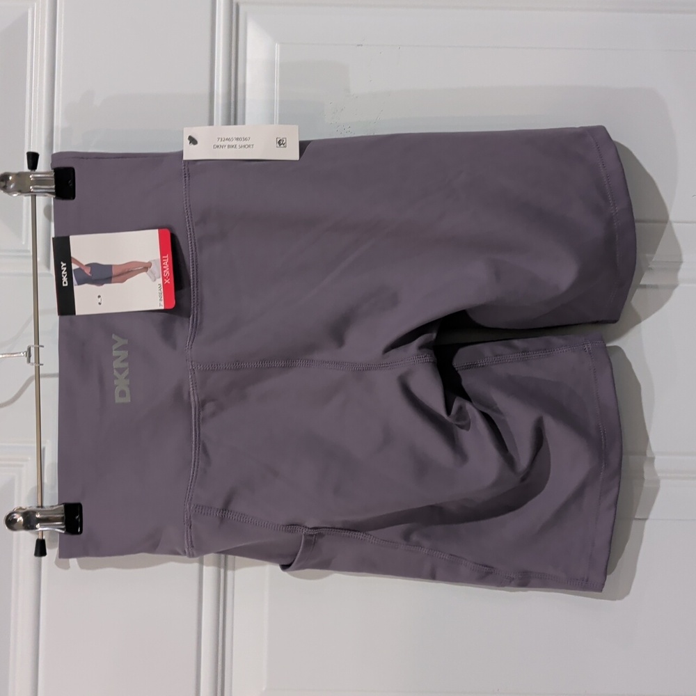 DKNY Women's Bike Short Purple Multiple Sizes
